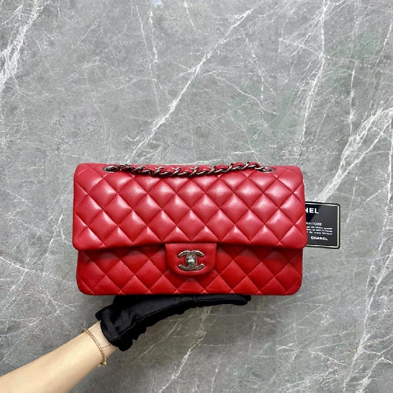 Chanel Colorful Handbag for Spring OutfitsDouble Flap Red SHW No 20