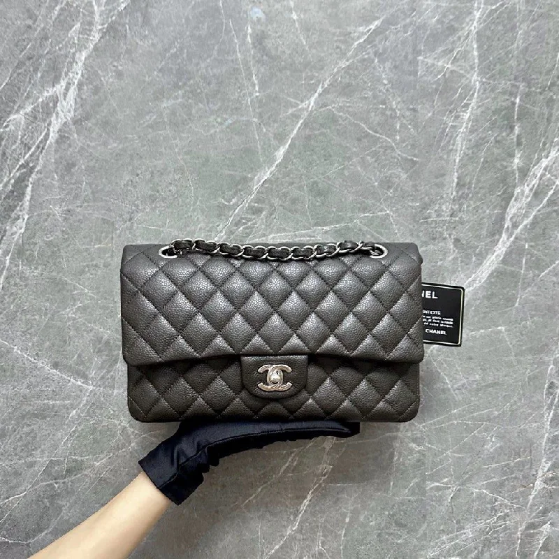 Chanel All - Match Handbag for Versatile StylingCaviar Dark Brown No 18