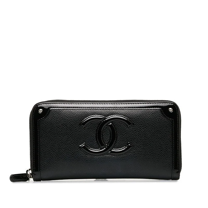 Chanel Colorful Handbag for Spring OutfitsChanel Coco Long Wallet Black Leather  Chanel