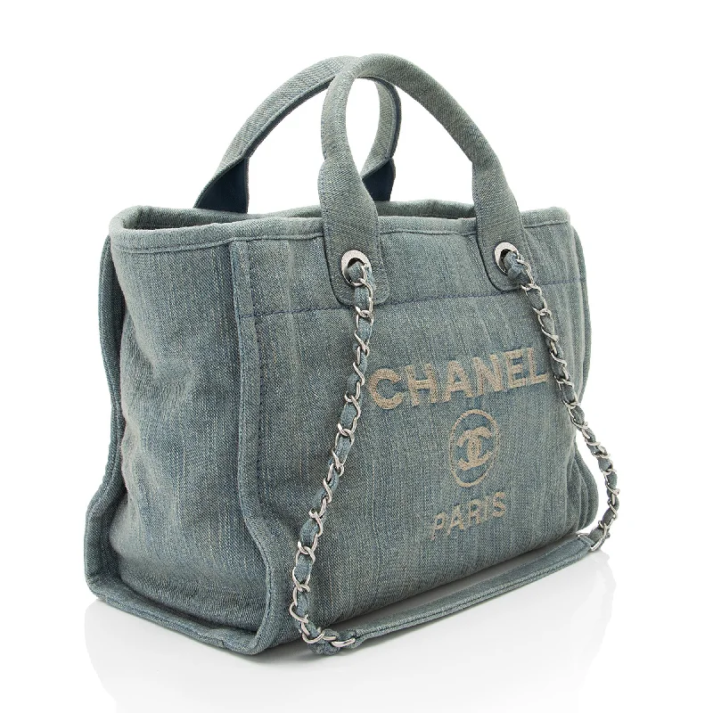 Chanel Quilted Leather Shoulder Bag for FashionistasChanel Denim Deauville Small Tote (g3tqSW)