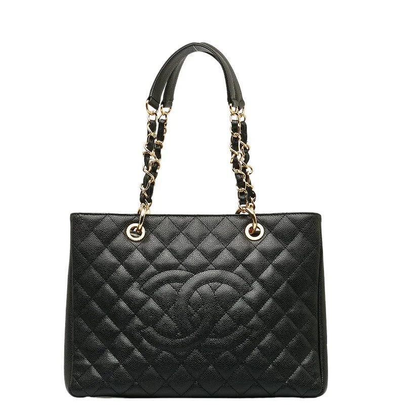 Chanel Vintage Inspired Handbag for Retro LoversChanel GT Cocomark Chain  Bag Black Caviar S Lady Chanel