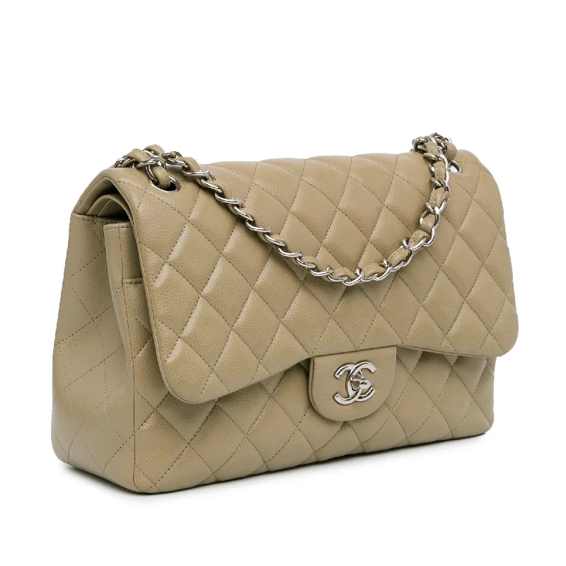 Chanel Chain Strap Handbag for Everyday UseChanel Jumbo Classic Caviar Double Flap (1kWJW3)