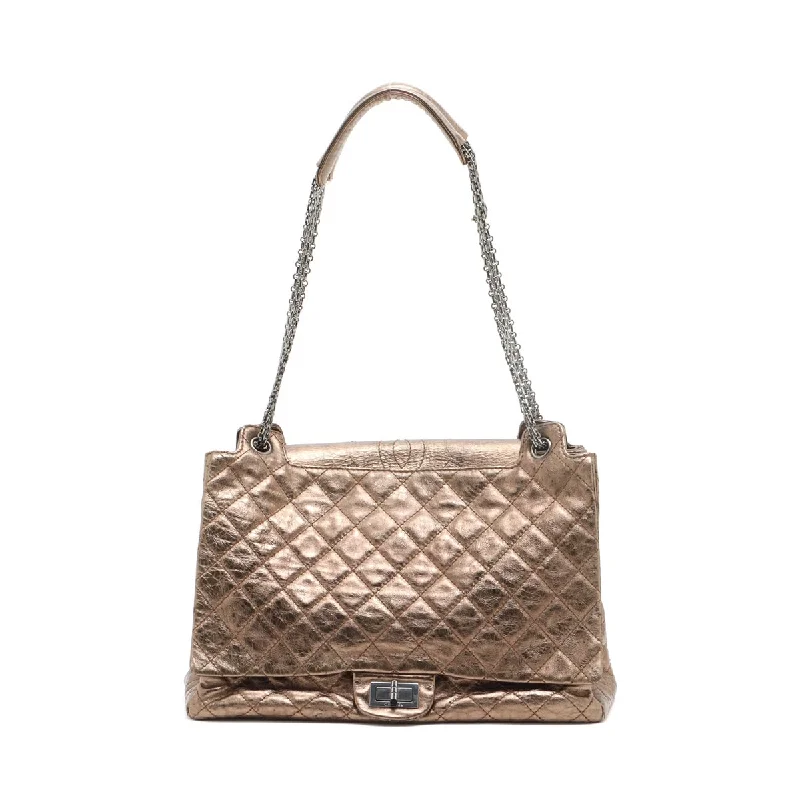 Chanel Limited Edition Handbag for CollectorsChanel Matrasse Leather Chain Shoulder Bag 2.55 Gold Silver Gold