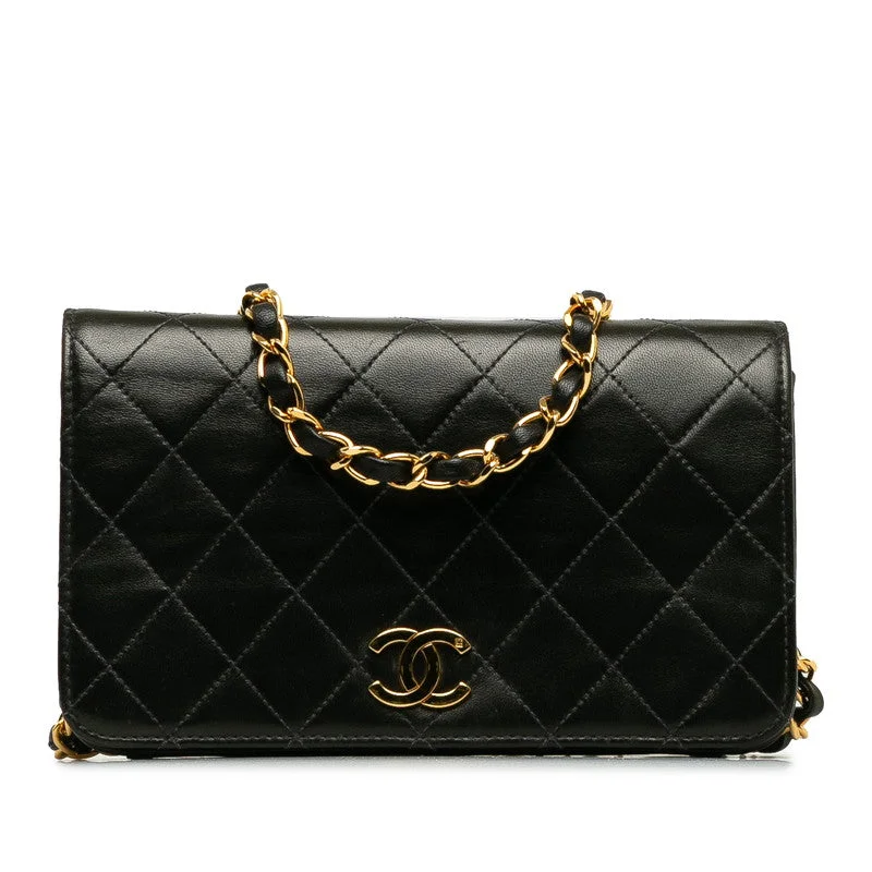 Chanel Colorful Handbag for Spring OutfitsChanel Mini Mattress Cocomark Full Flap Chain houlder Bag Black   CHANEL