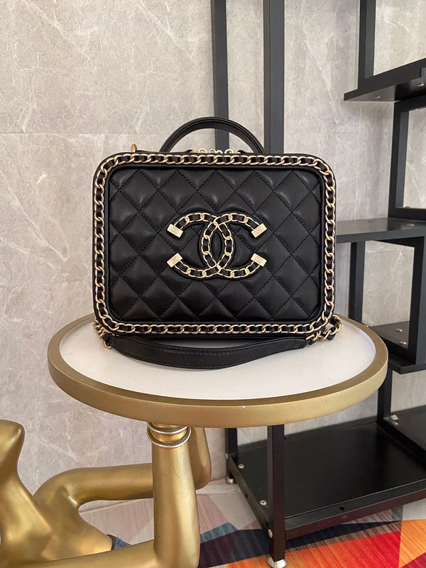 Chanel Black Handbag for Business MeetingsWF - Chanel Bags - 1821